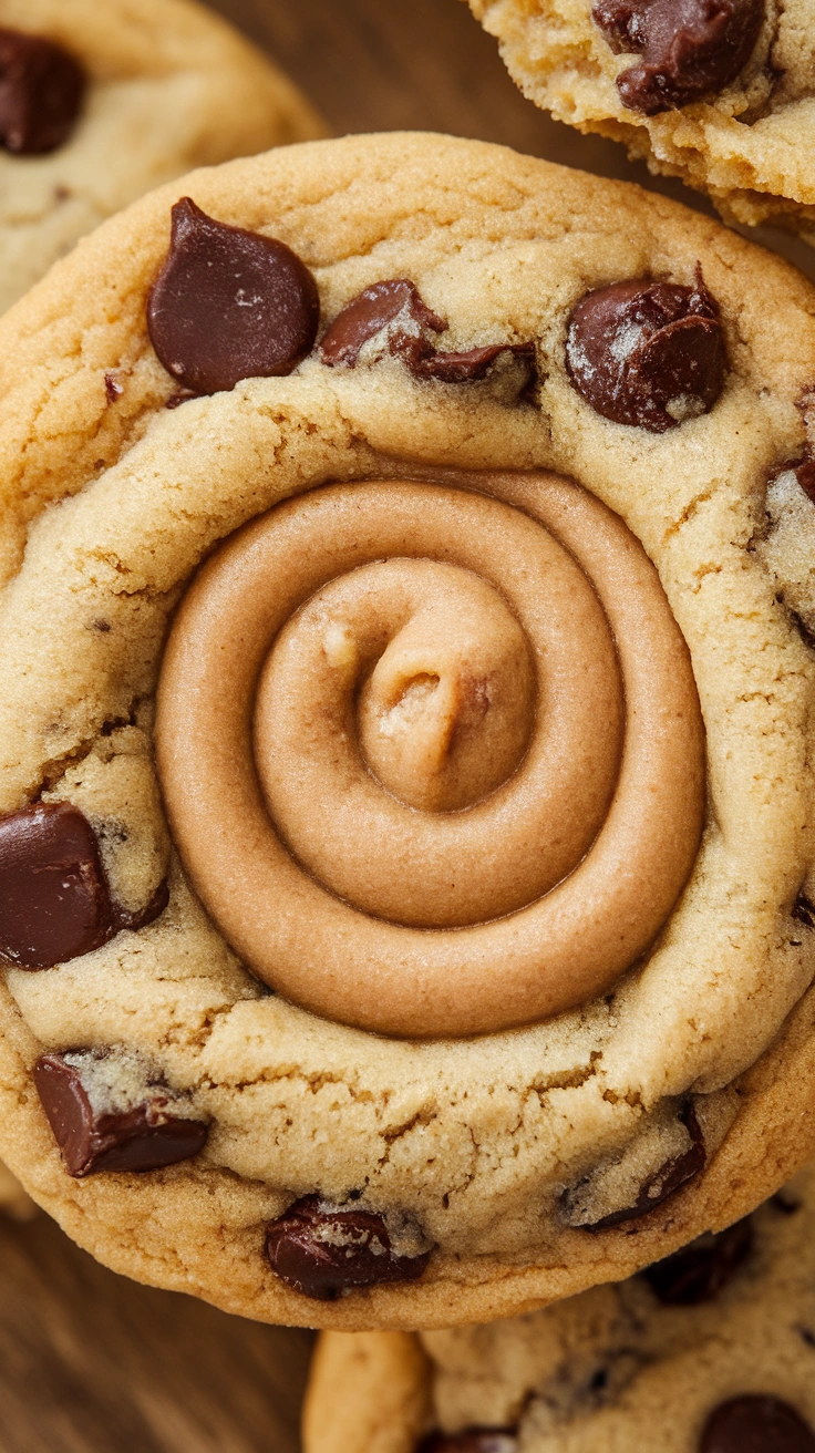 Cookie Butter-Stuffed Chocolate Chip Cookies
