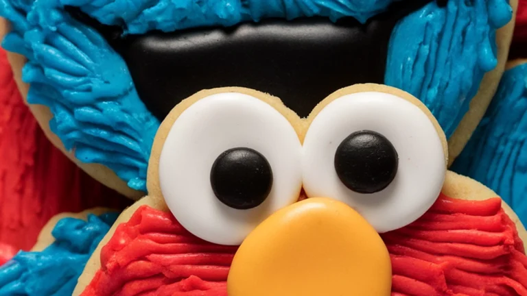 Cookie Monster and Elmo Cookies - Featured