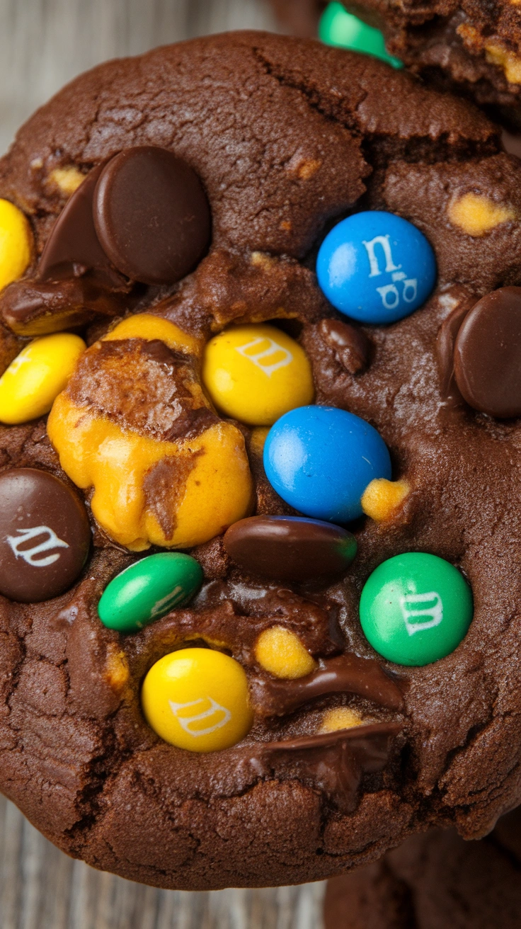 Homemade Cosmic Brownie Cookies