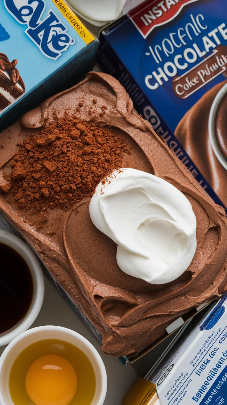 Bakery-Style Chocolate Cake from a Box Mix