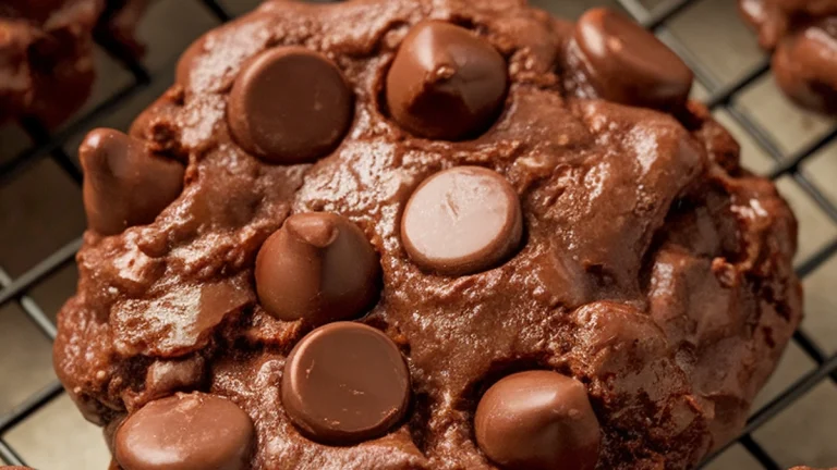 Double Chocolate Chip Pudding Cookies