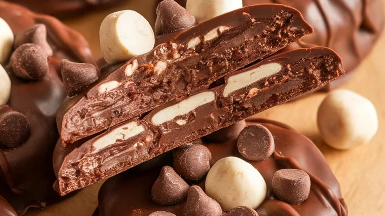 Double Chocolate Malteser Cookies - Featured