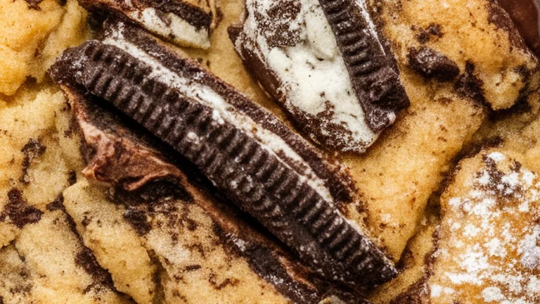 Double Chocolate Oreo Stuffed Cookies - Featured