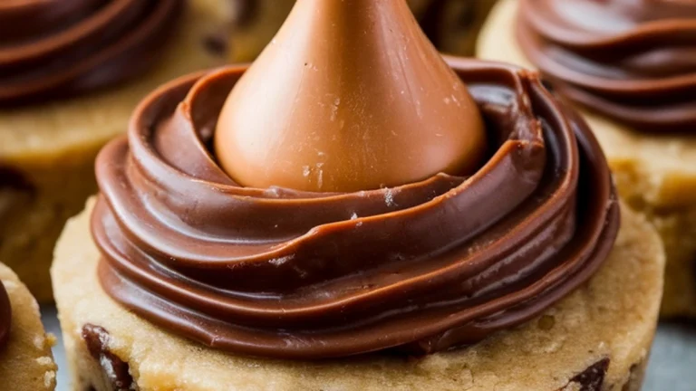 Easy Caramel Chocolate Chip Cookie Cups - Featured