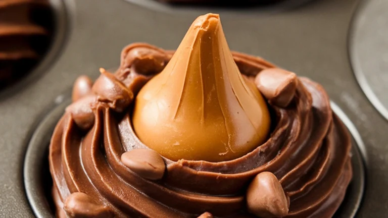 Easy Caramel Chocolate Chip Cookie Cups - Featured