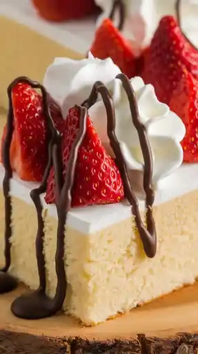 One-Bowl Vanilla Sheet Cake