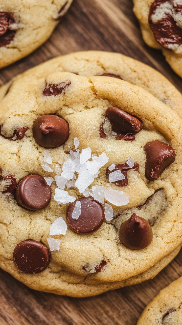 Chewy M&M Chocolate Chip Cookies