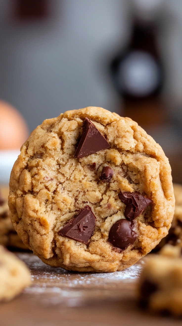 Extra Chewy Chocolate Chipless Cookies