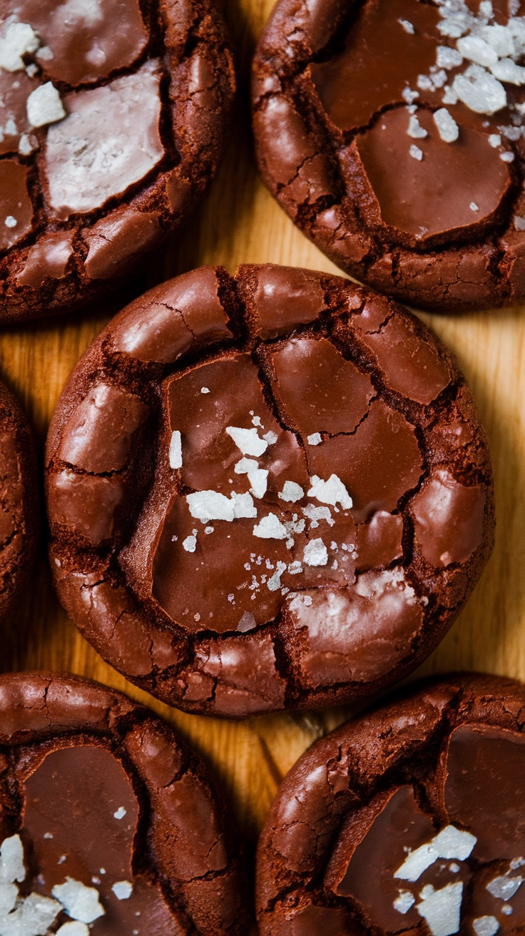 Soft Fudgy Chocolate Brownie Cookies