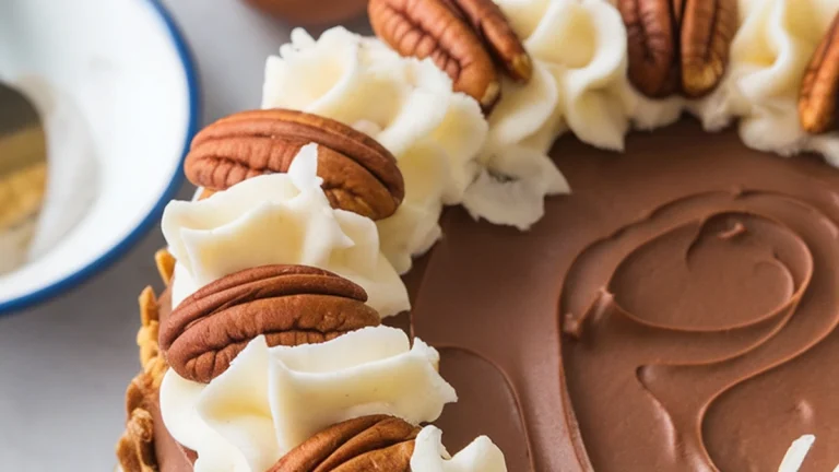 German Chocolate Cake - Featured