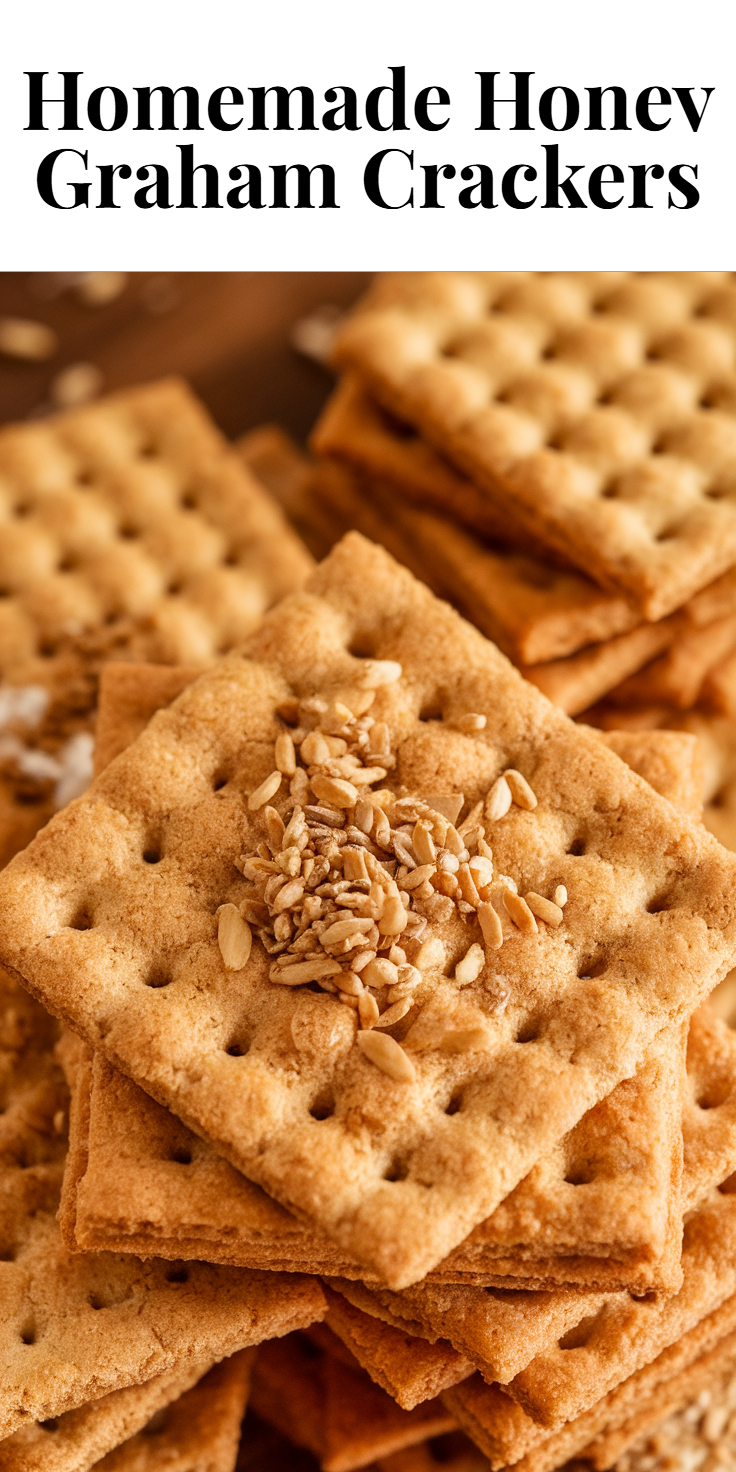 Homemade Honey Graham Crackers