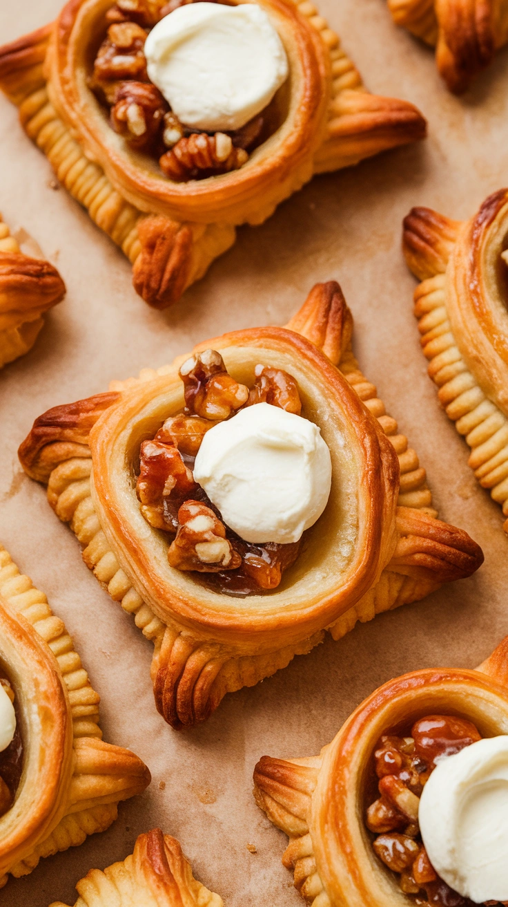 Honey Nut Rugelach with Cream Cheese Dough