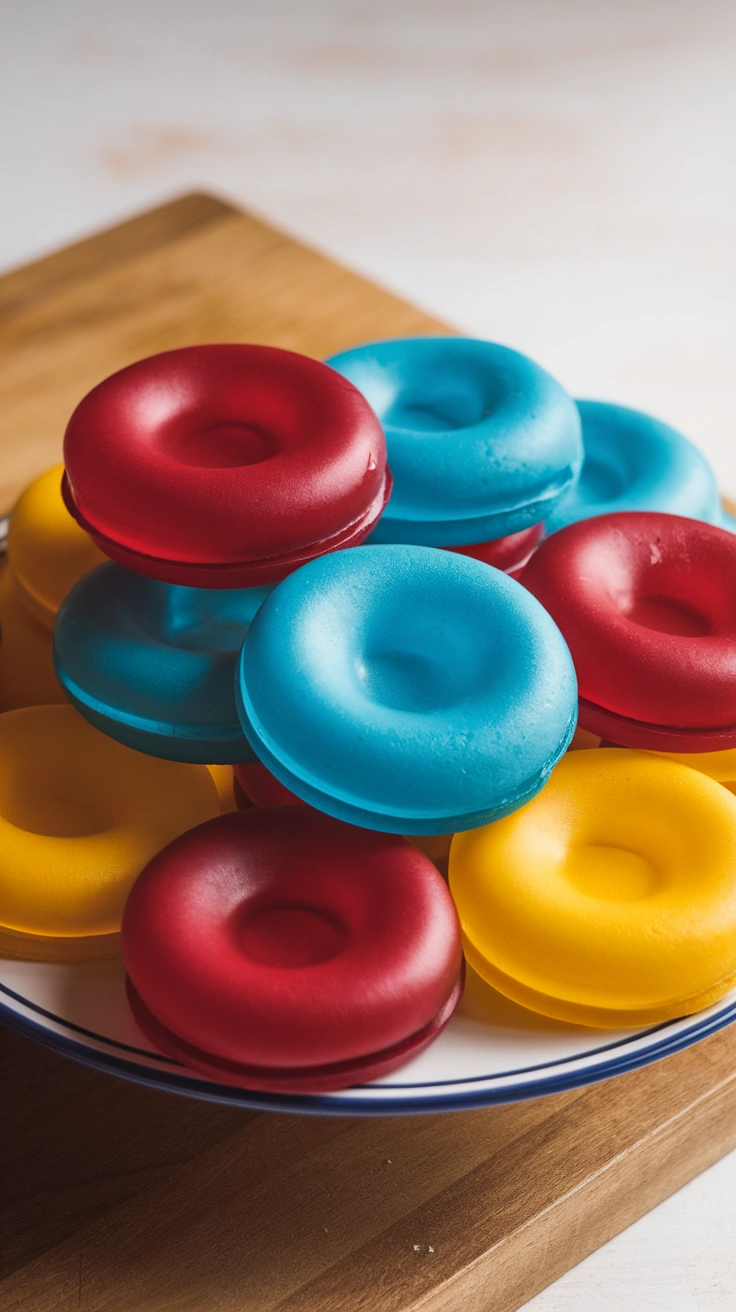Colorful Jello Sugar Cookies