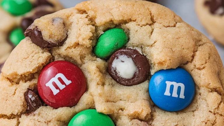 M&M Cookies - Featured