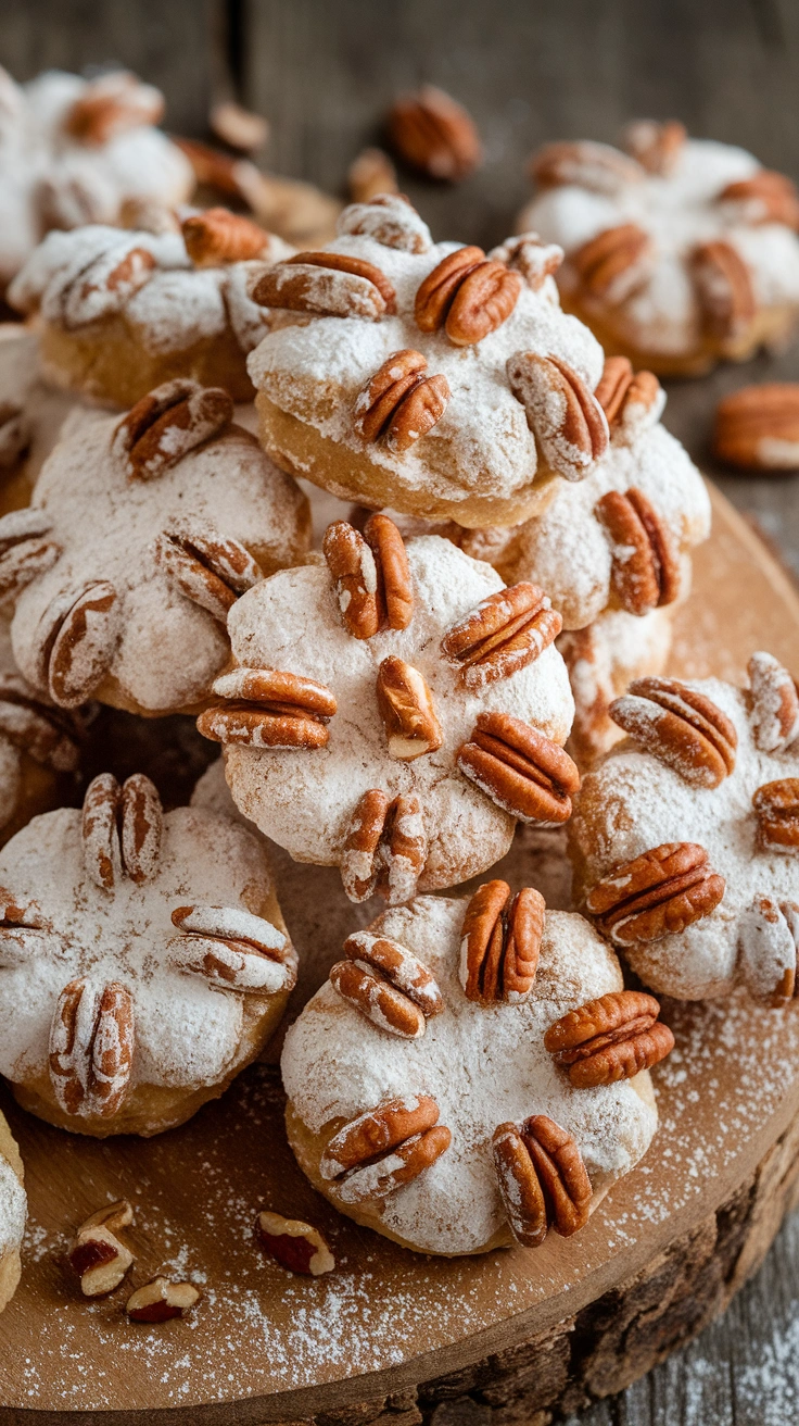 Classic Mexican Wedding Cookies (Polvorones)