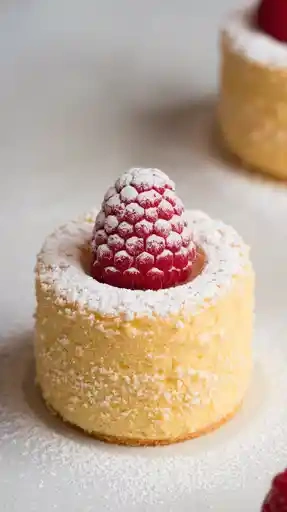 Mini Vanilla Cake for Two