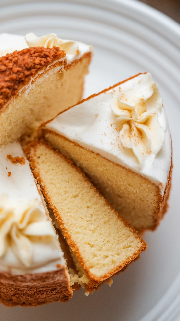 Small Batch Mini Vanilla Cake