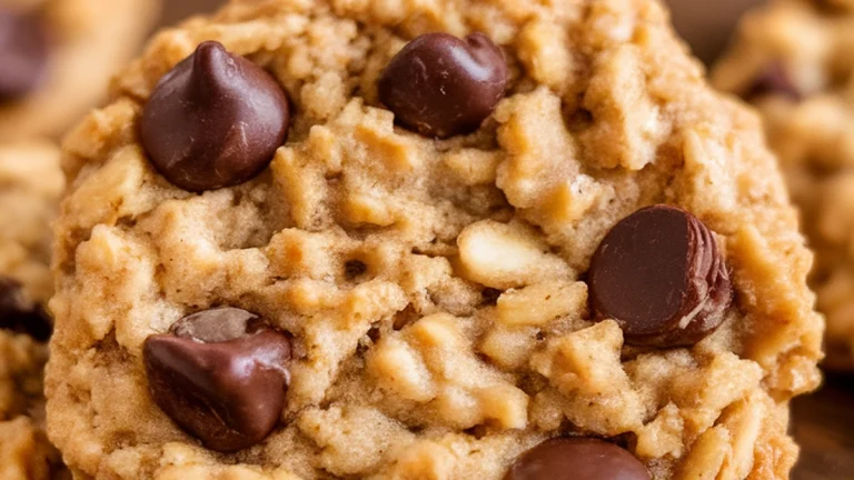 Oatmeal Peanut Butter Chocolate Chip Cookies - Featured