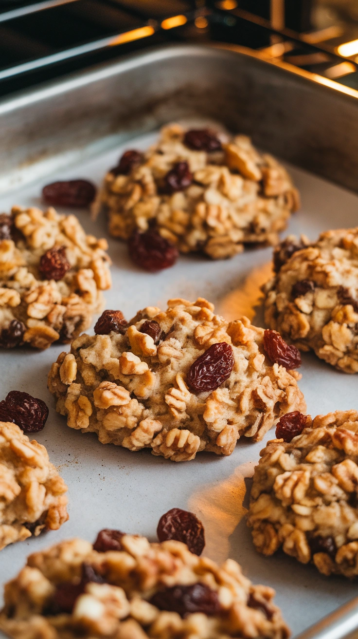 Bakery-Style Oatmeal Raisin Cookies
