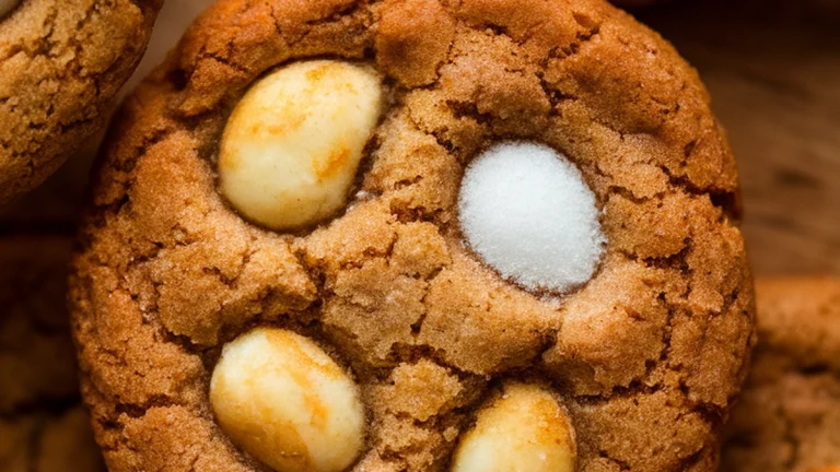 Old-Fashioned Ginger Snap Cookies - Featured