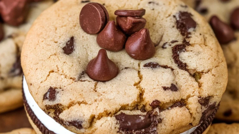Oreo Stuffed Chocolate Chip Cookies - Featured