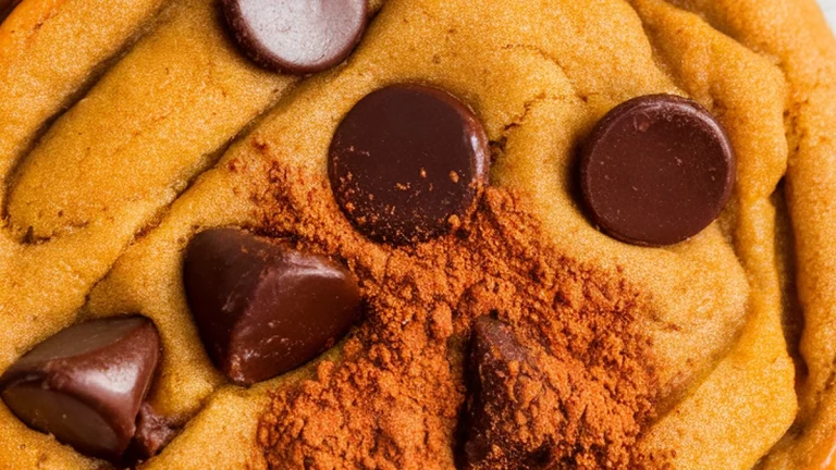 Pumpkin Chocolate Chip Cookies with a cake mix - Featured