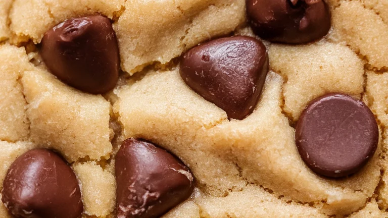 Soft & Chewy Bakery-Style Peanut Butter Chocolate Chip Cookies - Featured