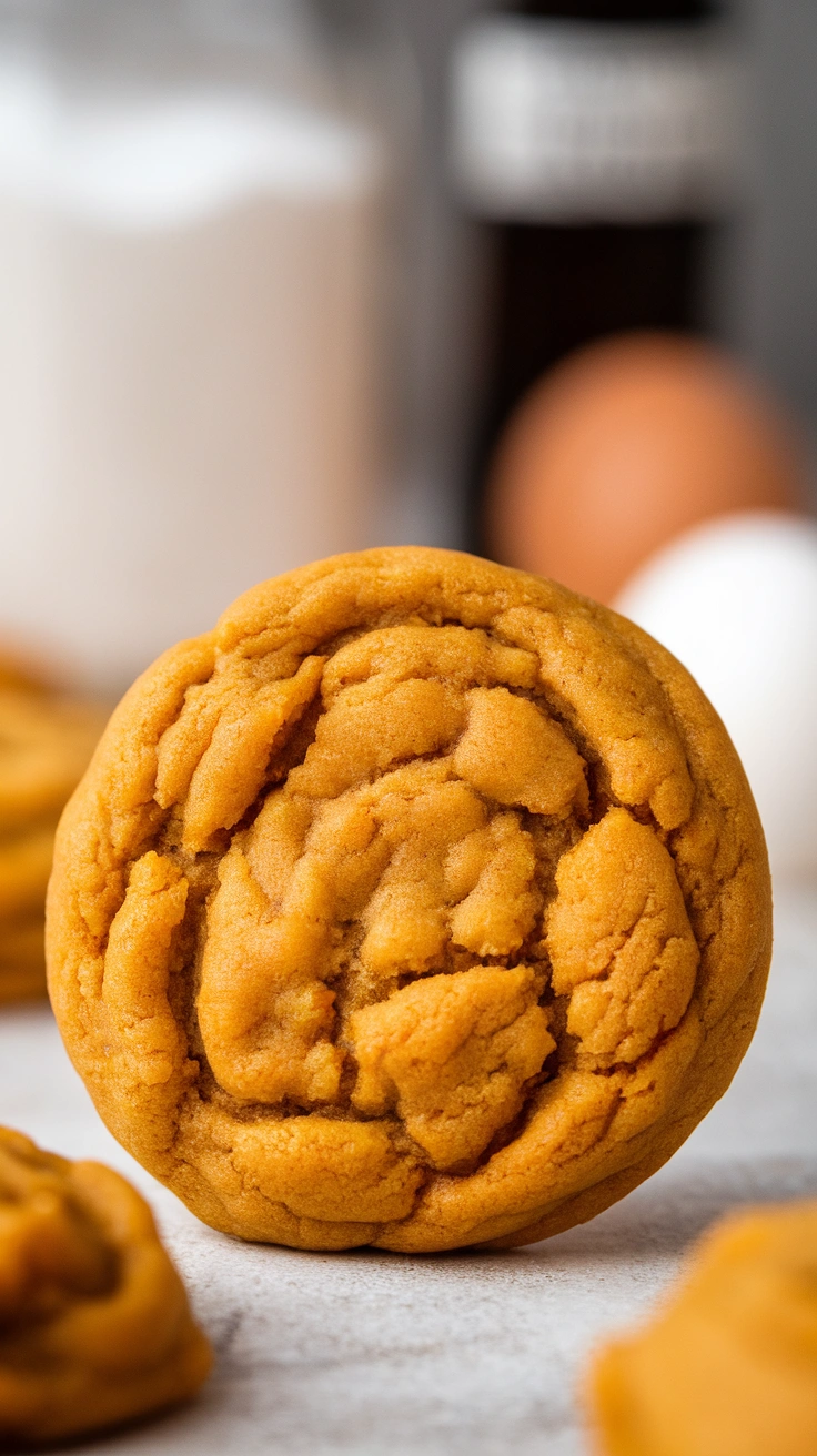 Soft Pumpkin Spice Cookies