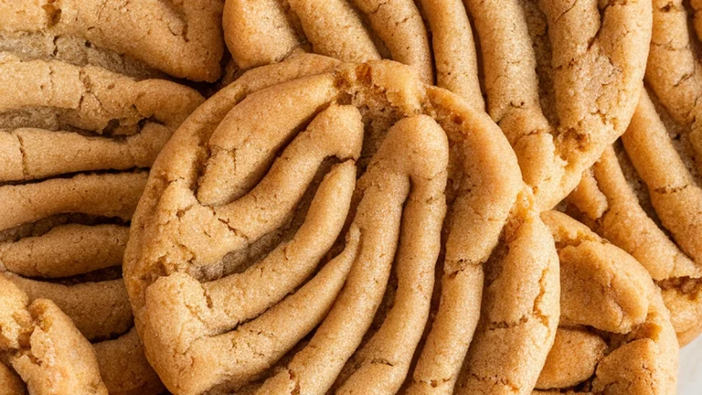 Sourdough Discard Peanut Butter Cookies - Featured