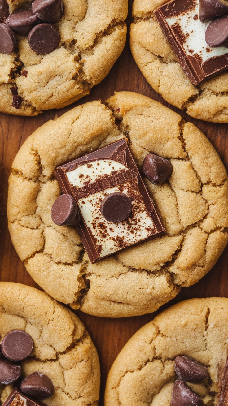 Sourdough Discard S'mores Cookies