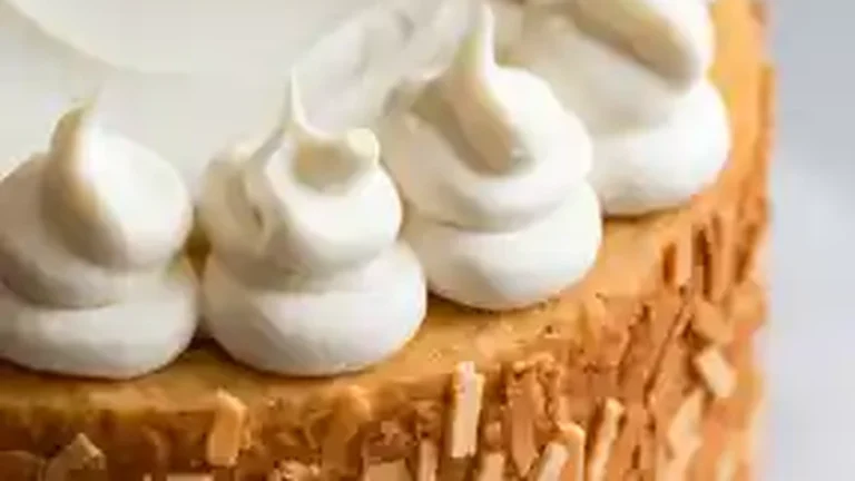 Sourdough Vanilla Cake with Cream Cheese Frosting - Featured