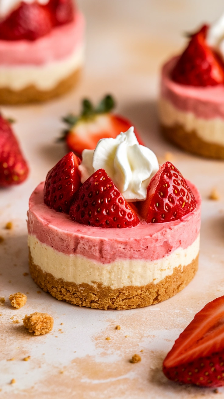 Creamy Strawberry Cheesecake Cookies
