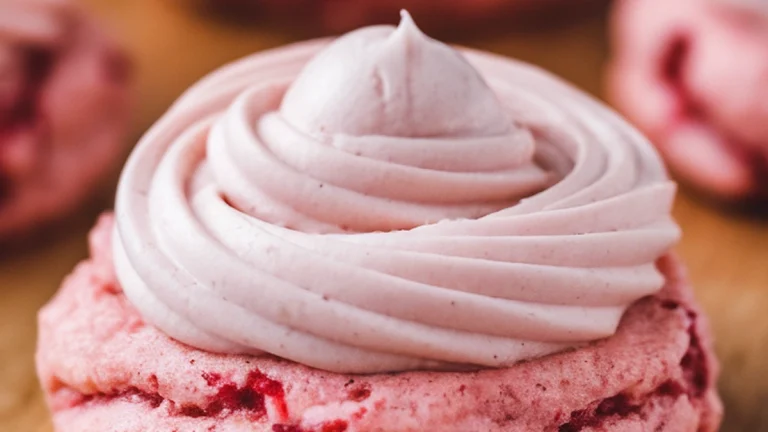 Strawberry Lemonade Cream Cheese Cookies - Featured