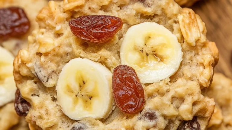 The Best Oatmeal Raisin Banana Cookies - Featured