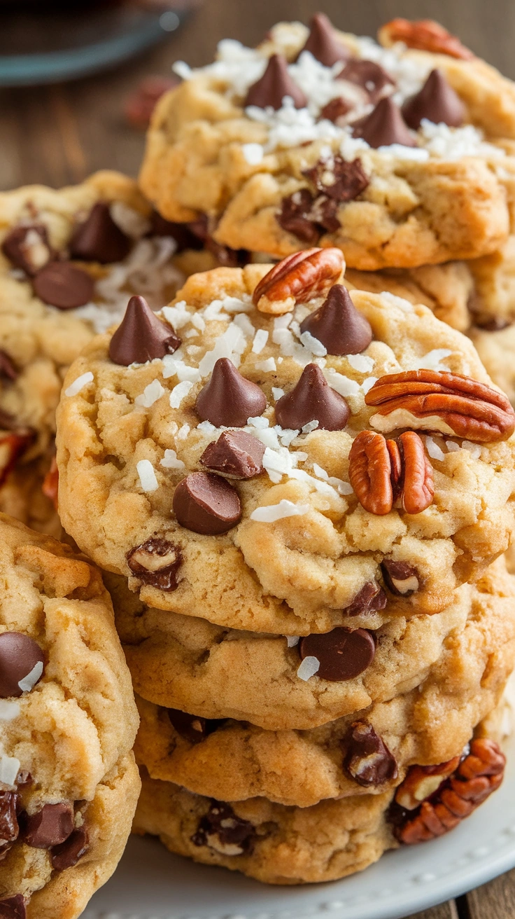Thick and Chewy Cowboy Cookies