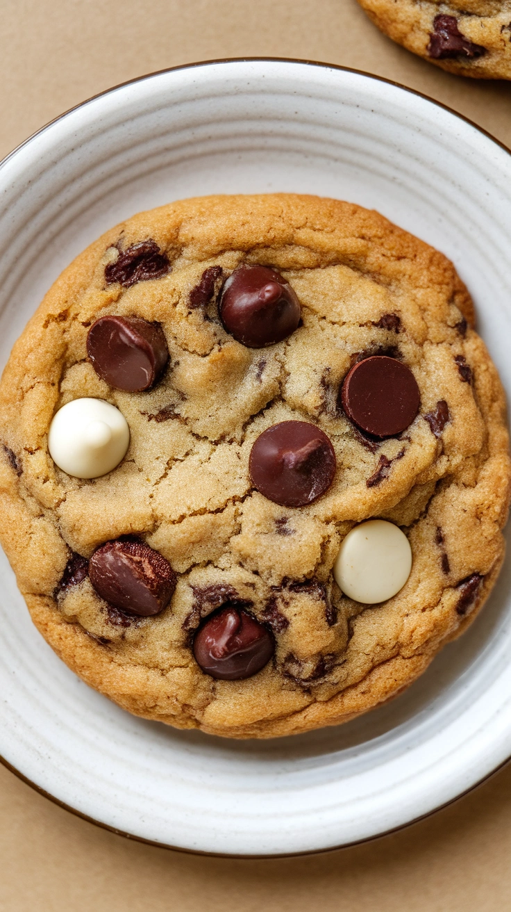Rich Triple Dark Chocolate Cookies