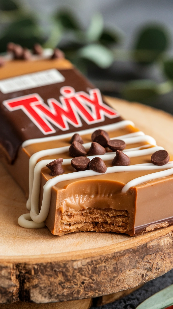 Homemade Twix Shortbread Cookies