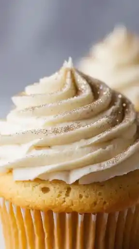 Vanilla Cupcakes with Buttercream Frosting