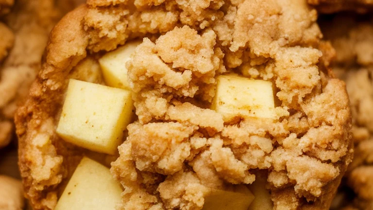 vegan apple pie cookies - Featured