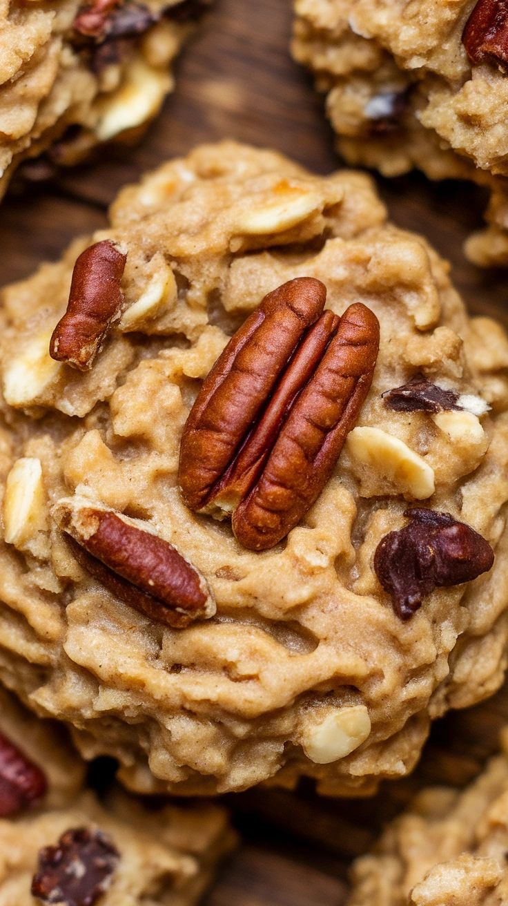 Easy Gluten-Free Vegan Peanut Butter Oatmeal Cookies