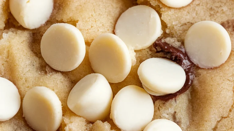 White chocolate chip cookies - Featured