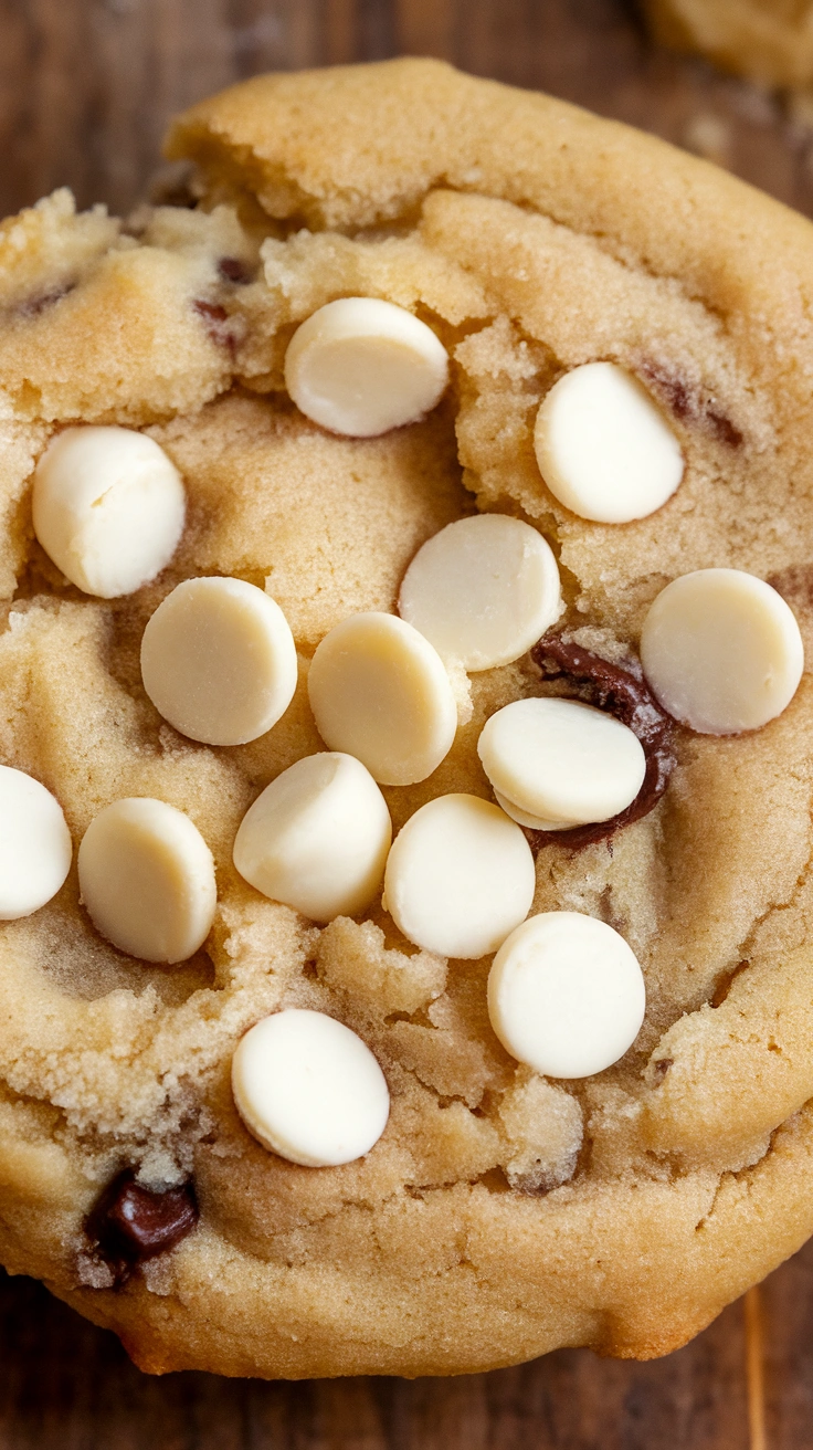 Classic Soft & Chewy White Chocolate Chip Cookies