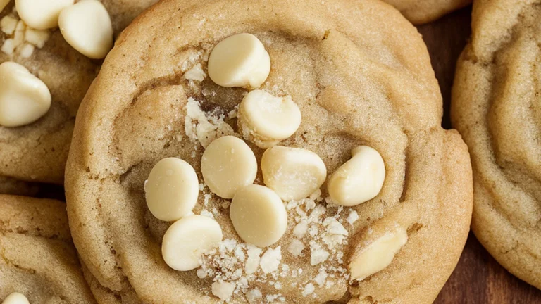White Chocolate Macadamia Nut Cookies - Featured