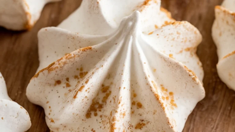 Almond Egg White Meringue - Featured