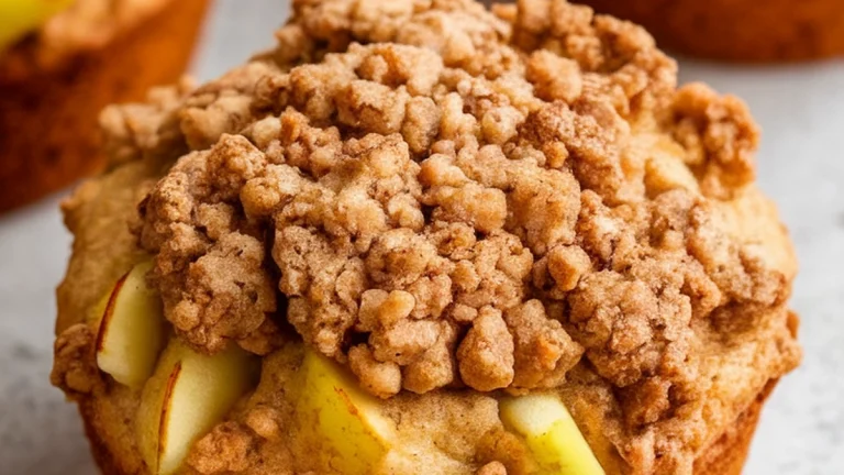 Apple Cinnamon Streusel Muffins - Featured