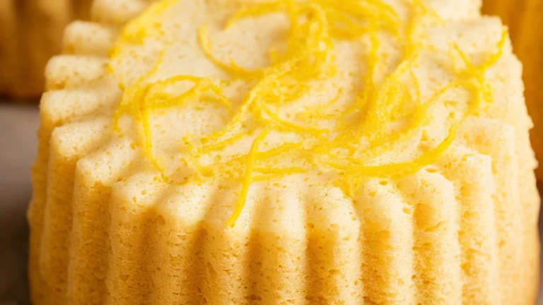 Baked Lemon Butter Cakes - Featured