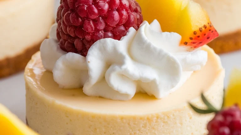 Baked Mini Cheesecakes - Featured