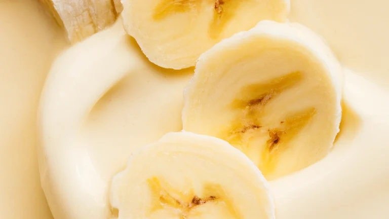 Banana Vanilla Pudding - Featured