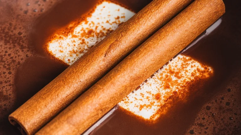 Bittersweet Hot Chocolate with Orange and Cinnamon - Featured