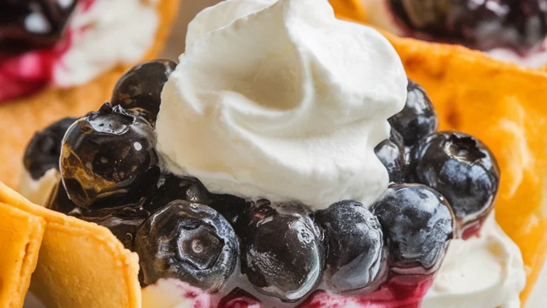 Blueberry Cheesecake Tacos - Featured